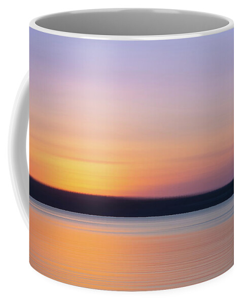 Office Decor Coffee Mug featuring the photograph Susnet Blur by Steve Stanger