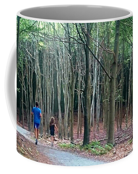 National Park Coffee Mug featuring the photograph Torup Forest by Alexandra Vusir