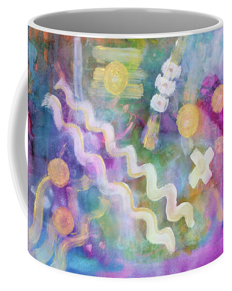 Symbolic Art Coffee Mug featuring the digital art Symbolic Art by Don Wright