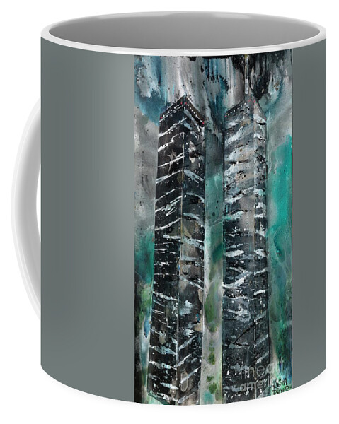 2019 Coffee Mug featuring the painting T2 by Kasha Ritter