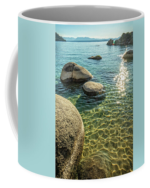 Landscape Coffee Mug featuring the photograph Tahoe Blues 16 by Ryan Weddle