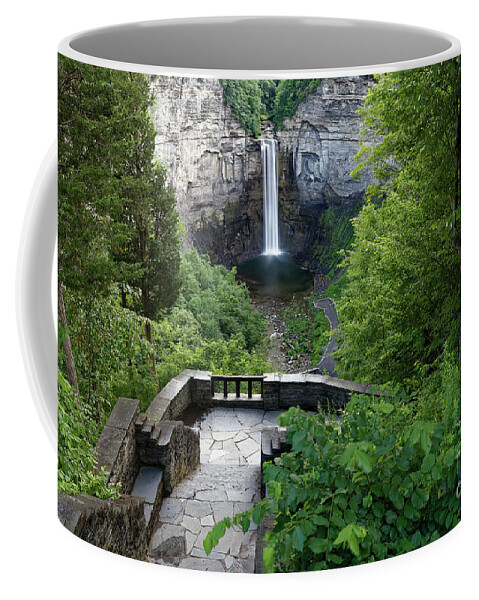 Waterfall Coffee Mug featuring the photograph Taughannock Falls, New York, USA by Kevin Shields