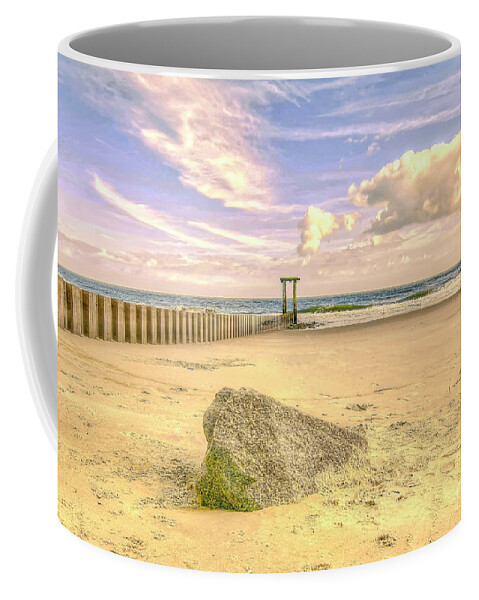 Scenic Coffee Mug featuring the photograph Temple Of The Sea by Kathy Baccari