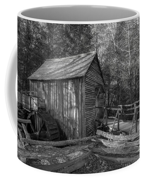 Grist Mill Coffee Mug featuring the photograph Tennessee Mill 2 by Mike Eingle