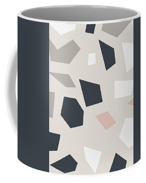 Terrazzo Coffee Mug featuring the digital art Terrazzo 3- Art by Linda Woods by Linda Woods