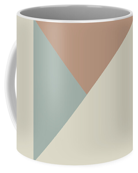 Terrazzo Colors Coffee Mug featuring the digital art Terrazzo Corners 2- Art by Linda Woods by Linda Woods