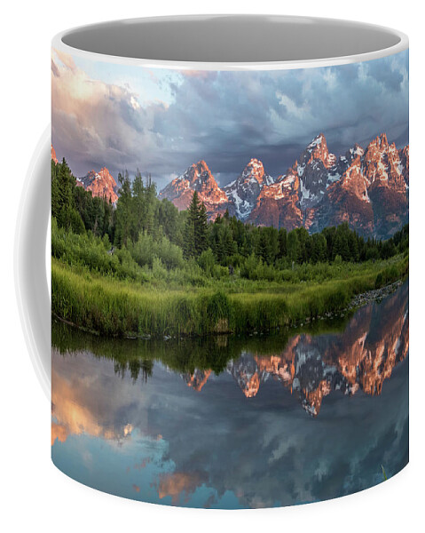 Grand Tetons Coffee Mug featuring the photograph Teton Dreams by Mary Amerman