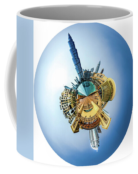 Ontopoftheworld Coffee Mug featuring the photograph The Amazing Burj Khalifa by Chris Cousins