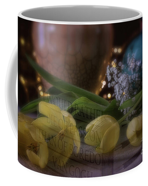 Artistic Passion Coffee Mug featuring the photograph The Art OF Passion by Mary Lou Chmura