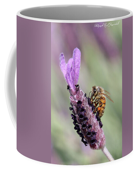 Bees Coffee Mug featuring the digital art The beauty of nature 99943 by Kevin Chippindall