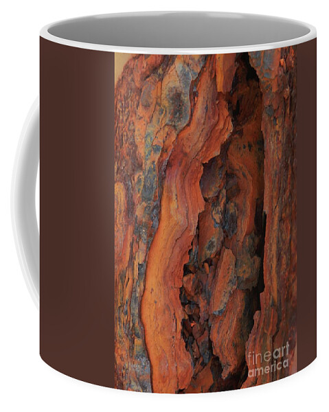  Beauty Of Rust Coffee Mug featuring the photograph The Beauty of Rust by Marcia Lee Jones