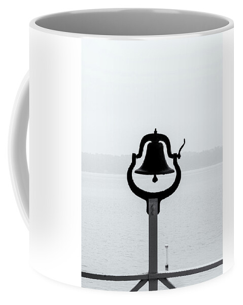 St Lawrence Seaway Coffee Mug featuring the photograph The Bell by Tom Singleton