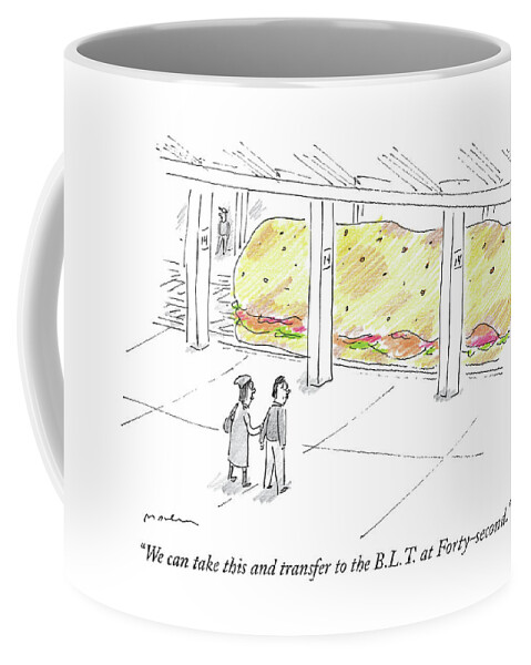 The Blt At Forty Second Coffee Mug