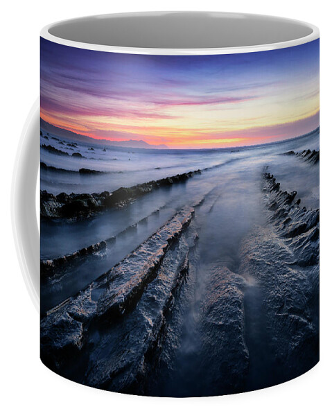 Clouds Coffee Mug featuring the photograph The Blue Hour by Dominique Dubied