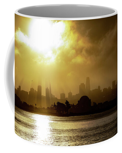 Coffee Mug featuring the photograph The City by Philip Rodgers