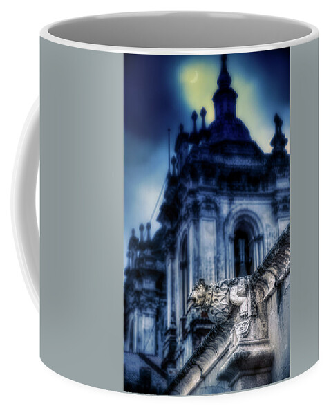 Curse Coffee Mug featuring the photograph The Curse of the Crescent moon by Micah Offman