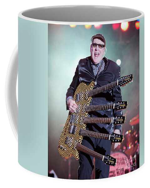 Rick Nielsen Coffee Mug featuring the photograph The Five Neck Hamer by Billy Knight
