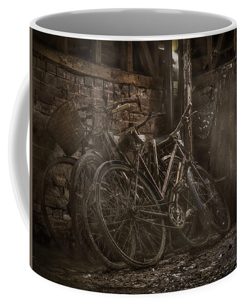 Bike's Coffee Mug featuring the photograph The Forgotten ones by Paul Neville