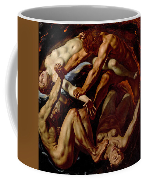 Louis Finson Coffee Mug featuring the painting The Four Elements by Louis Finson