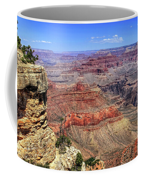 Grand Canyon Coffee Mug featuring the photograph The Grand Canyon by Donna Kennedy