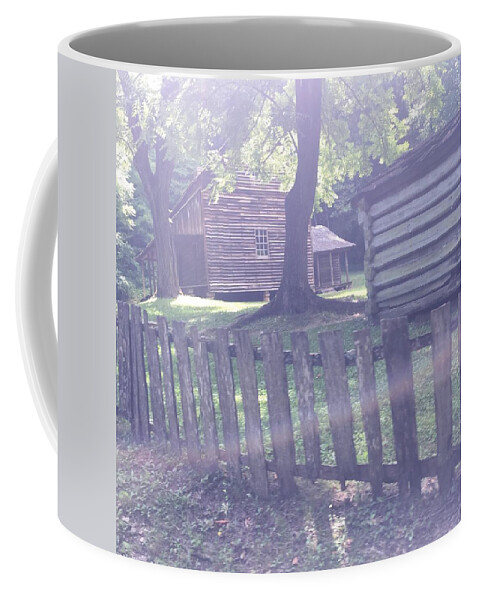 Country Coffee Mug featuring the photograph The Homestead by Kelly Thackeray
