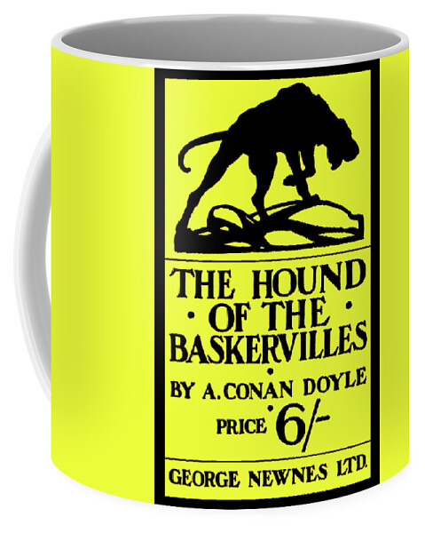 Sherlock Coffee Mug featuring the painting The Hound of the Baskervilles #4 (book cover) by Unknown