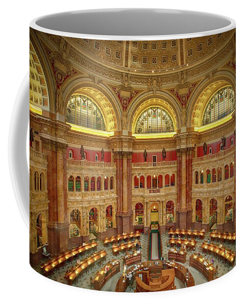 The Library Of Congress Coffee Mug featuring the photograph The Library of Congress by C Renee Martin