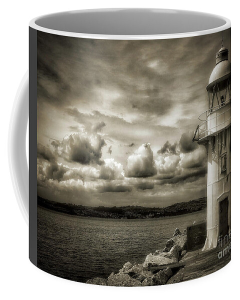 Nag005466 Coffee Mug featuring the photograph The Lighthouse by Edmund Nagele FRPS
