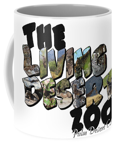 Big Letter Coffee Mug featuring the photograph The Living Desert Zoo Big Letter by Colleen Cornelius