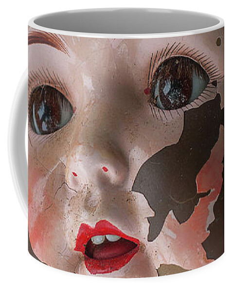 Maidan Coffee Mug featuring the photograph The Maidan Doll by Bernd Laeschke