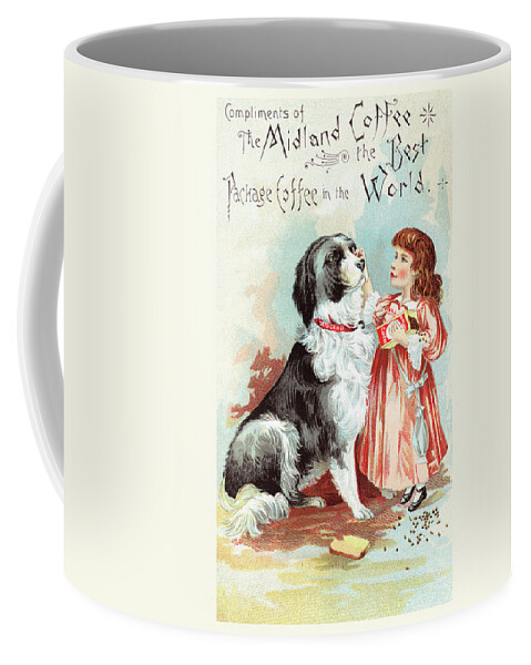 Coffee Coffee Mug featuring the painting The Midland Coffee by Unknown