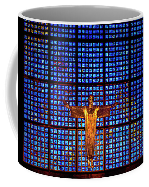 Endre Coffee Mug featuring the photograph The Modern Berlin Cathedral by Endre Balogh