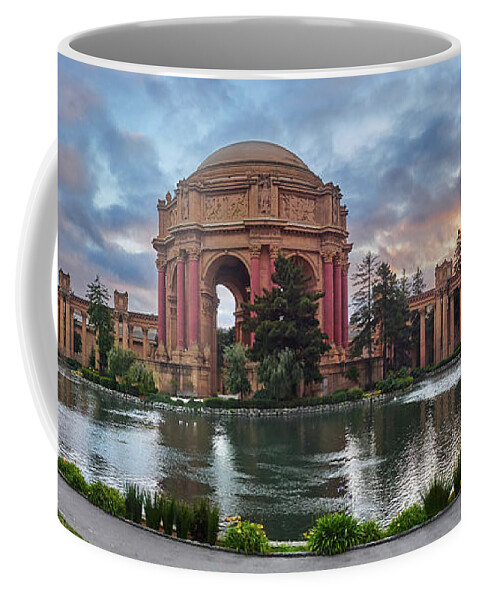 Sf Coffee Mug featuring the photograph The Palace by Steve Ondrus
