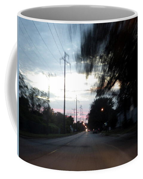 Motion Coffee Mug featuring the photograph The Passenger 03 by Joseph A Langley