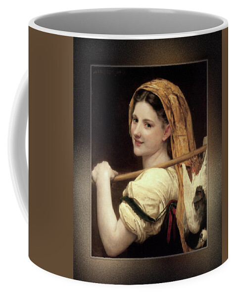 The Return Of The Market Coffee Mug featuring the painting The Return Of The Market by Rolando Burbon