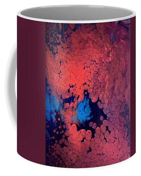 Painting Coffee Mug featuring the painting The Sargasso Sea by Steve Chase