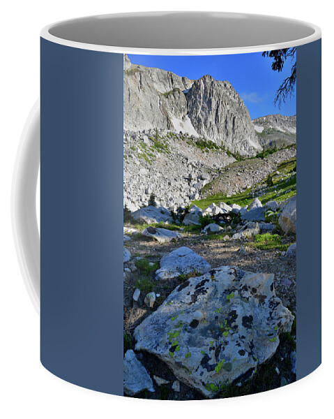 Snowy Range Mountains Coffee Mug featuring the photograph The Snowy Range of Wyoming by Ray Mathis