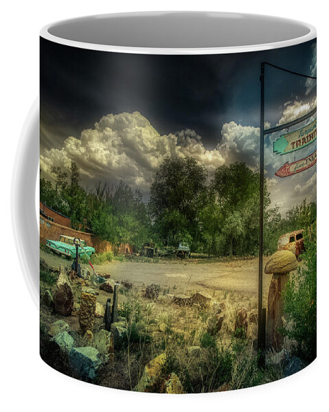 Trading Post Coffee Mug featuring the photograph The Trading Post by Micah Offman