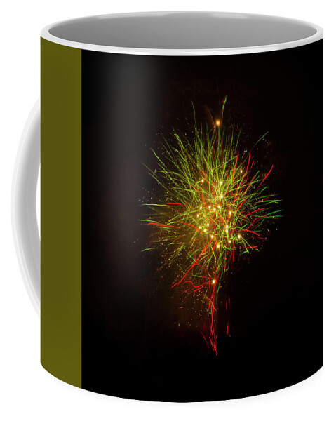Fireworks Coffee Mug featuring the photograph The Truth Shall Rise by Bonnie Follett