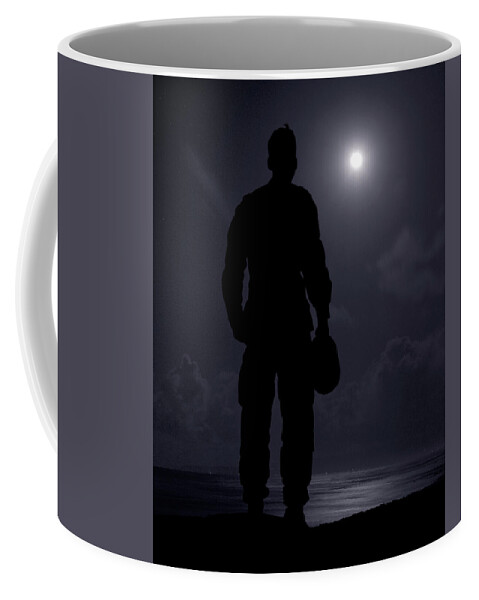 Soldier Coffee Mug featuring the photograph The Unknown Cost by Jayson Tuntland