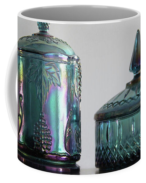 Vintage Coffee Mug featuring the photograph The Vintage Blue by Yvonne Wright