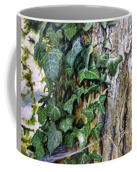 Tree Coffee Mug featuring the painting The Wedding by William Brody