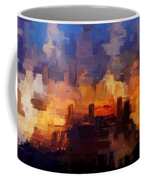 Abstract Coffee Mug featuring the photograph There's An Answer by Eddy Mann