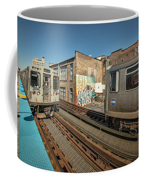 Railroad Coffee Mug featuring the photograph This Beautiful Moment is Ours by Jim Pearson