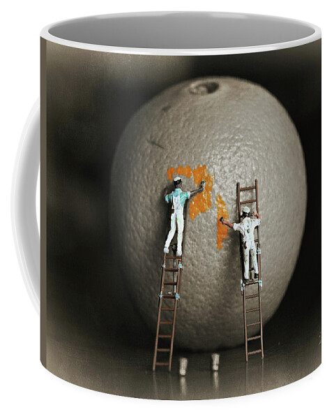 Selective Color Coffee Mug featuring the photograph This Will Take Some Time by Rene Crystal