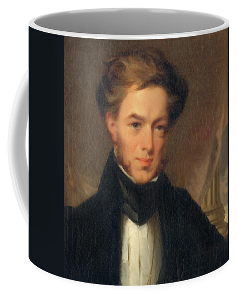 Philadelphia Coffee Mug featuring the painting Portrait of Thomas Ustick Walter, 1835 by John Neagle