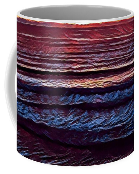 Oceans Coffee Mug featuring the painting Tidal Life by Denise Railey