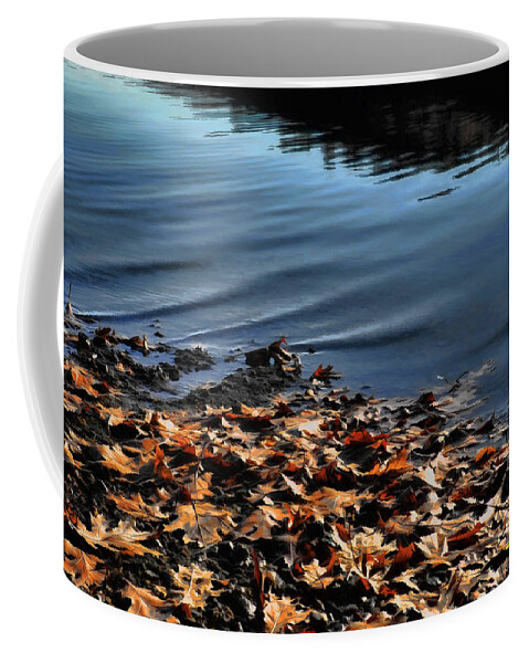  Autumn Coffee Mug featuring the photograph Time Hurries On by Jim Hill