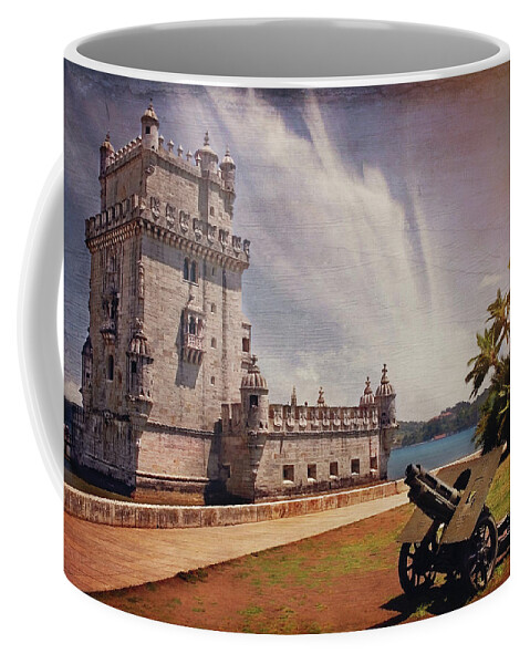 Lisbon Coffee Mug featuring the photograph Torre de Belem Lisbon by Carol Japp