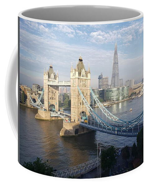 London Coffee Mug featuring the photograph Tower Bridge London by Peggy King
